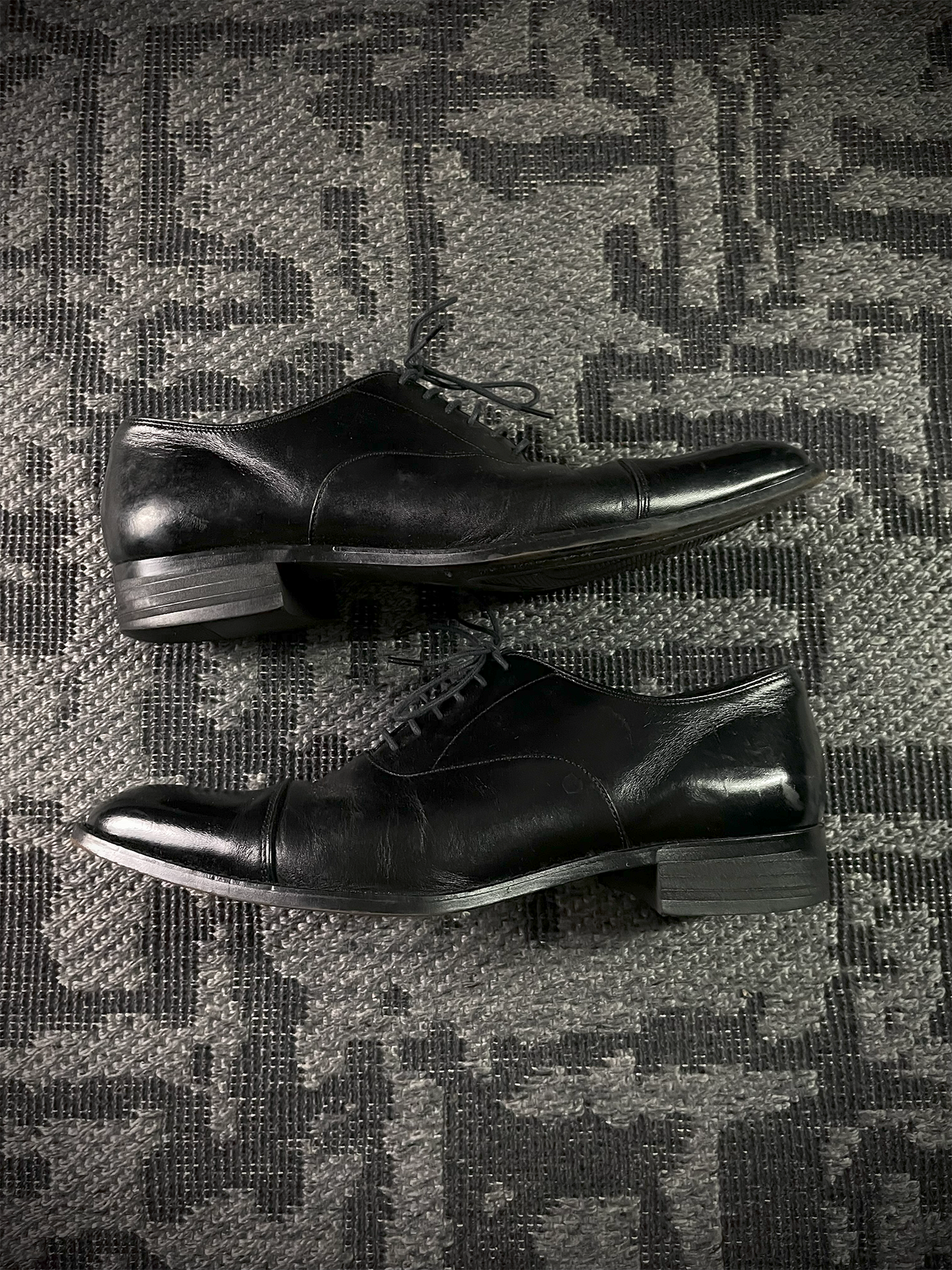 Junko Shimada JS Homme Leather Shoes Black