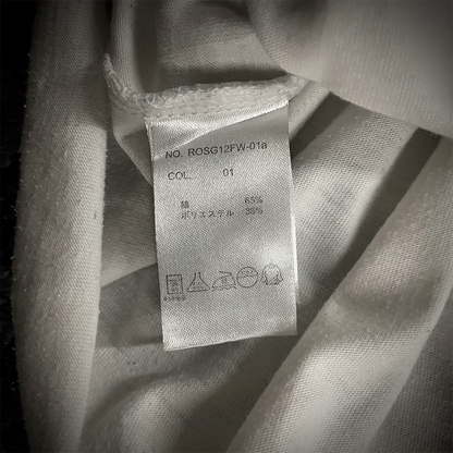 Roen x semantic design Skull Stud Long Sleeve T-Shirt