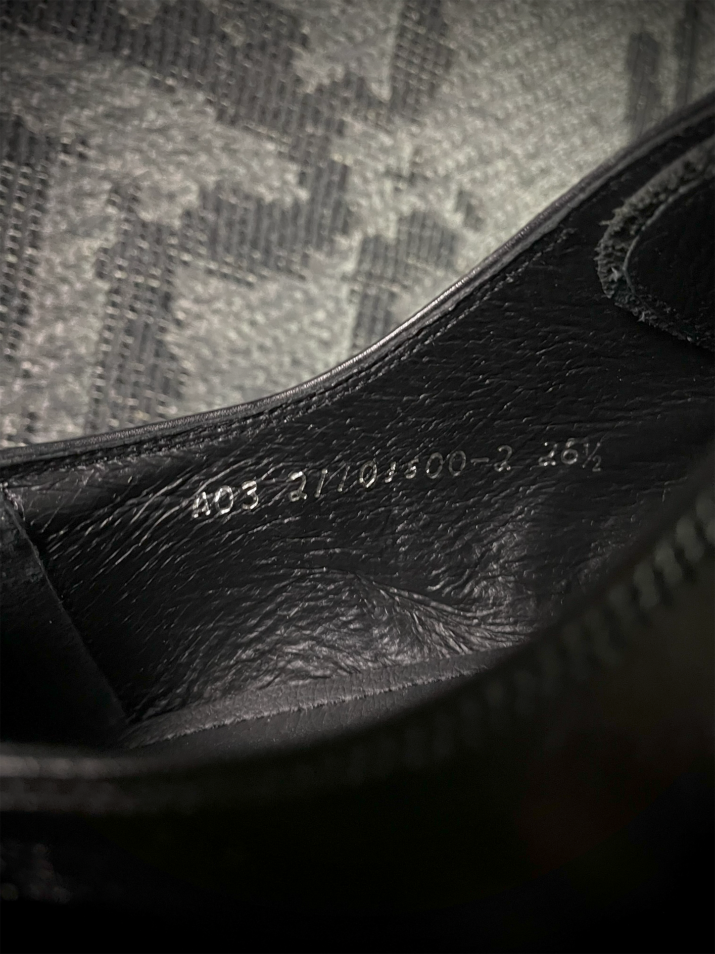 Junko Shimada JS Homme Leather Shoes Black