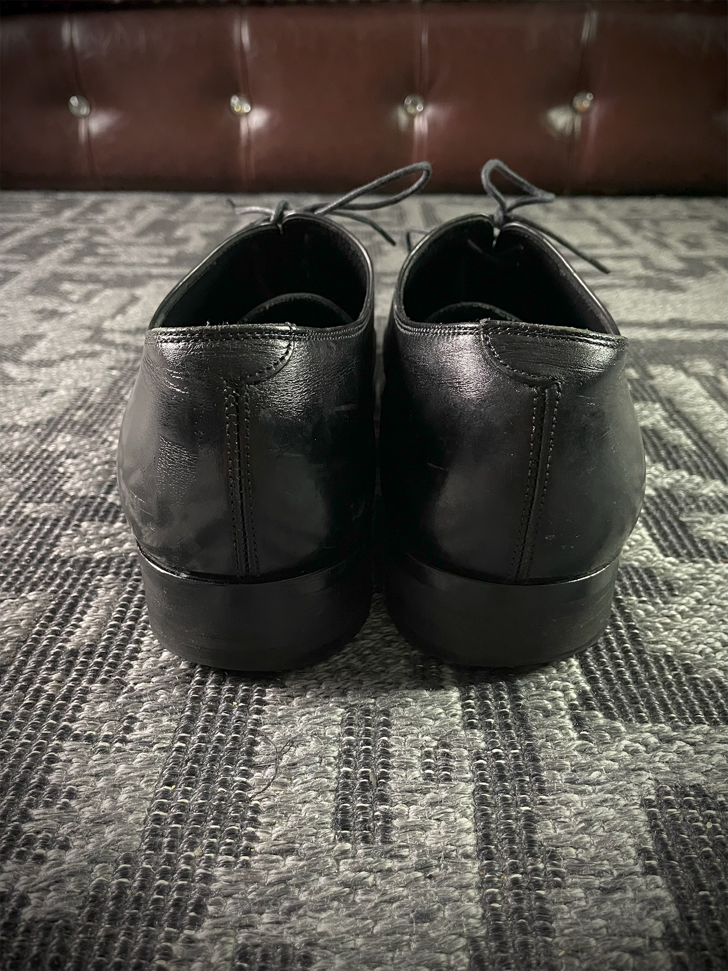 Junko Shimada JS Homme Leather Shoes Black