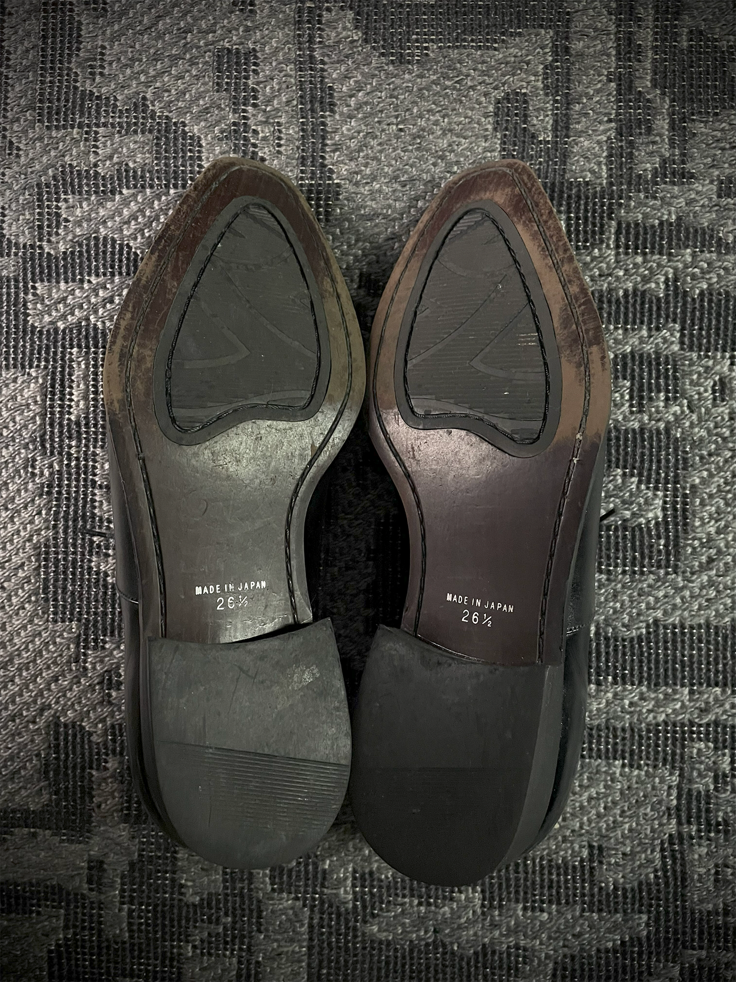 Junko Shimada JS Homme Leather Shoes Black