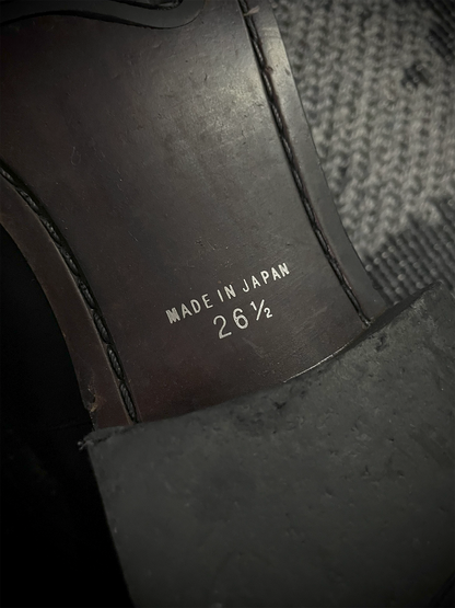 Junko Shimada JS Homme Leather Shoes Black