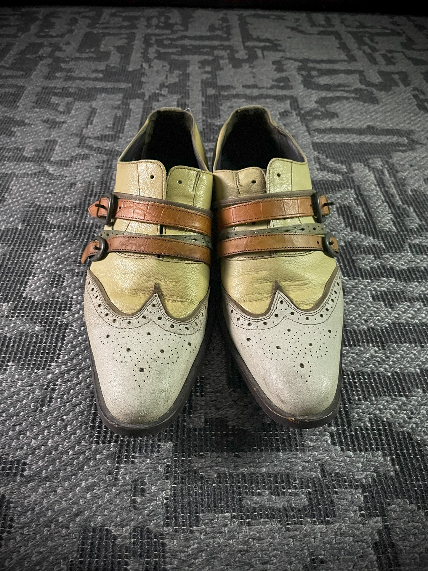 alfredoBANNISTER Western Leather Shoes