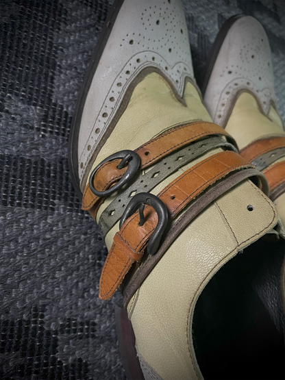 alfredoBANNISTER Western Leather Shoes