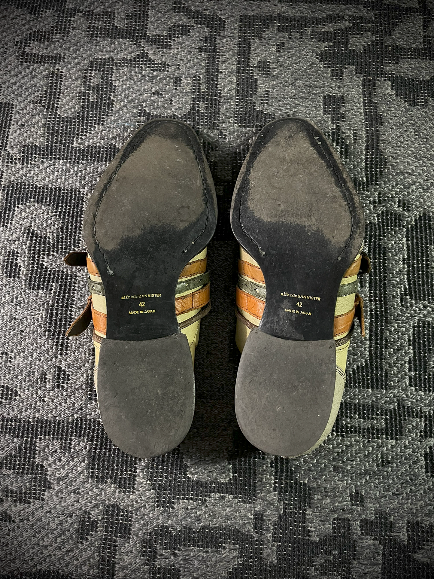 alfredoBANNISTER Western Leather Shoes