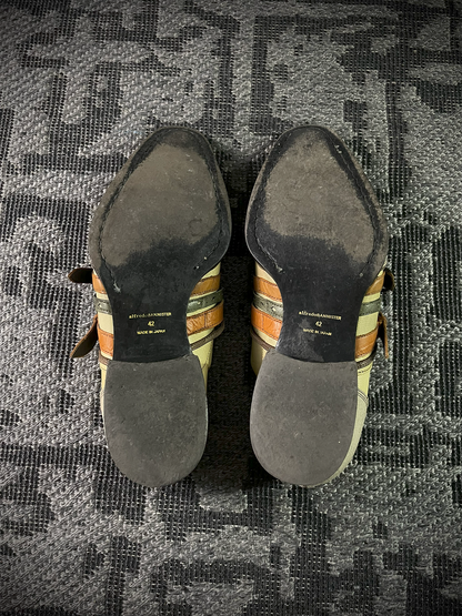 alfredoBANNISTER Western Leather Shoes