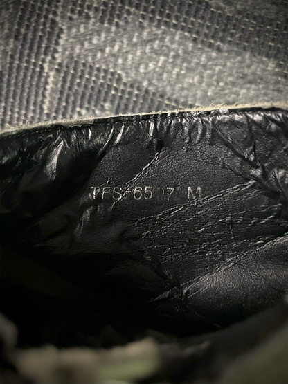 Tornado Mart Crocodile Leather Tornado Zip Boots