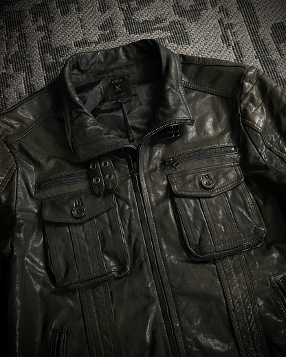 Edge Rupert Goat Skin Bomber Jacket