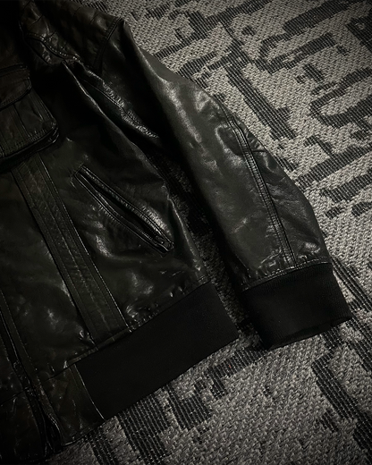 Edge Rupert Goat Skin Bomber Jacket