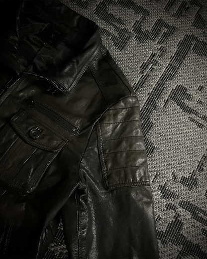 Edge Rupert Goat Skin Bomber Jacket