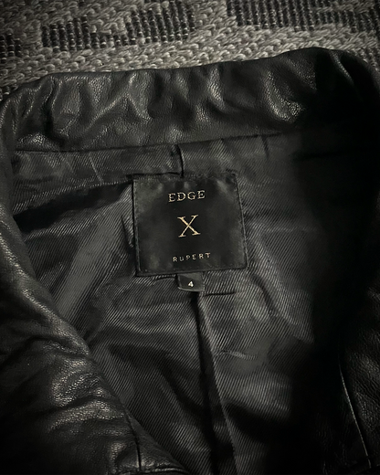 Edge Rupert Goat Skin Bomber Jacket
