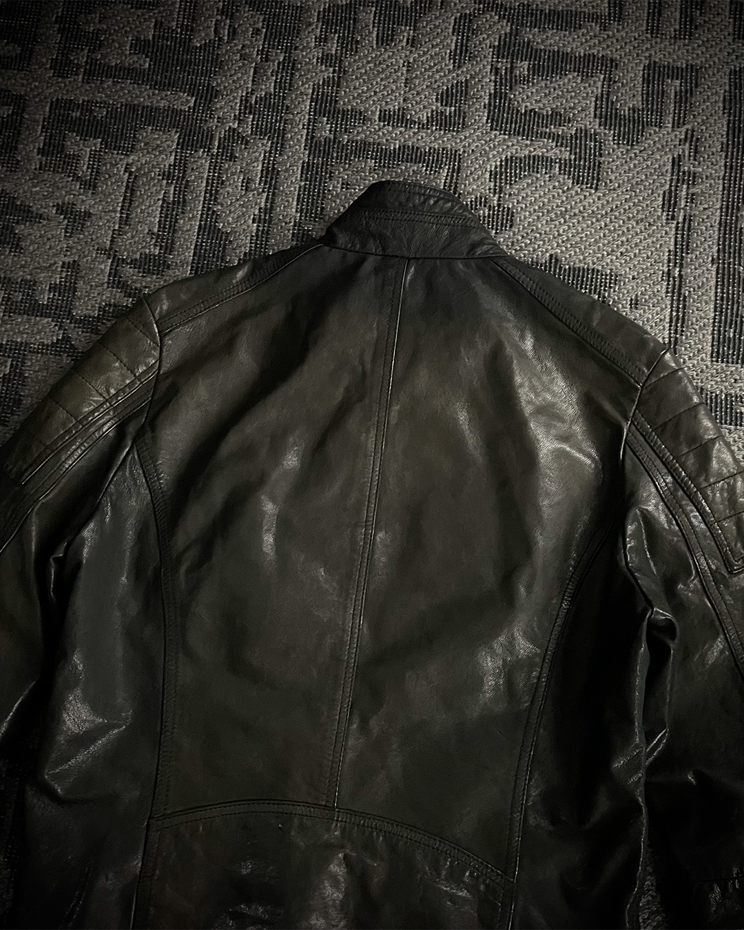 Edge Rupert Goat Skin Bomber Jacket