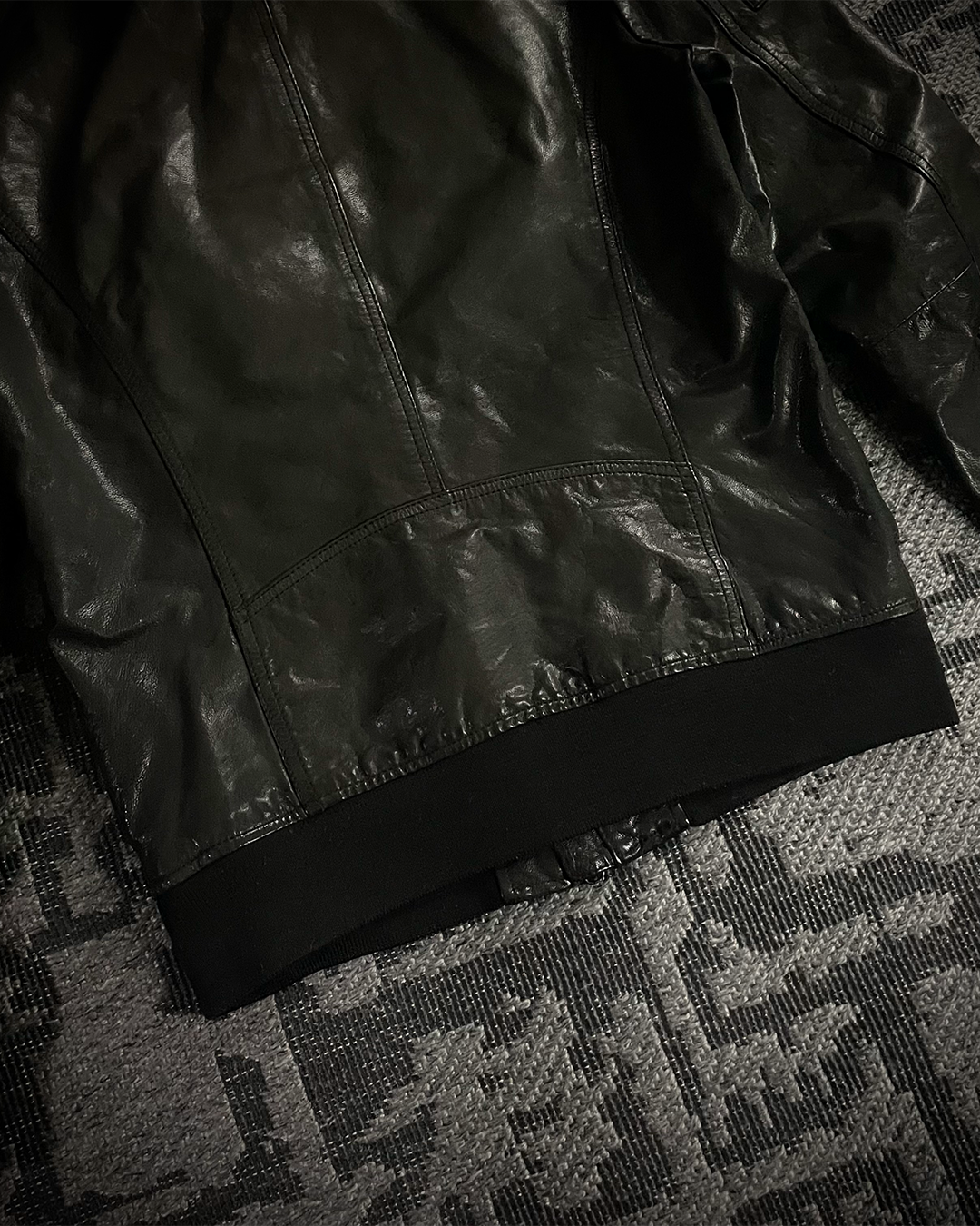 Edge Rupert Goat Skin Bomber Jacket