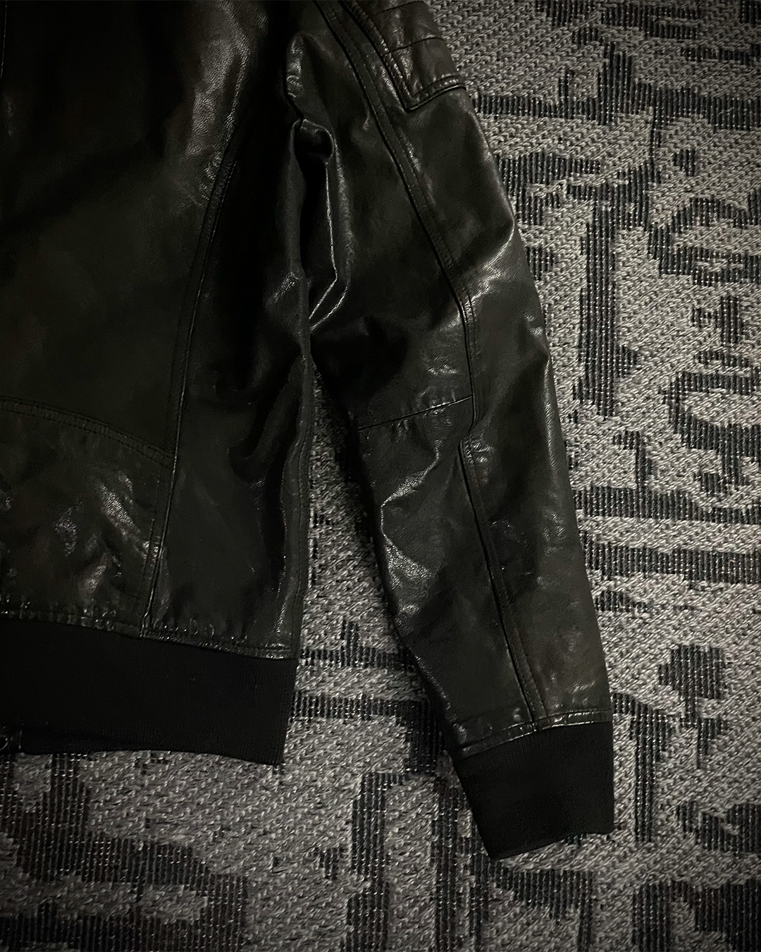 Edge Rupert Goat Skin Bomber Jacket