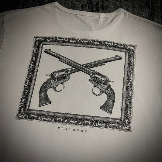 Roar Guns Foil Print "Cross Gun" Swarovski