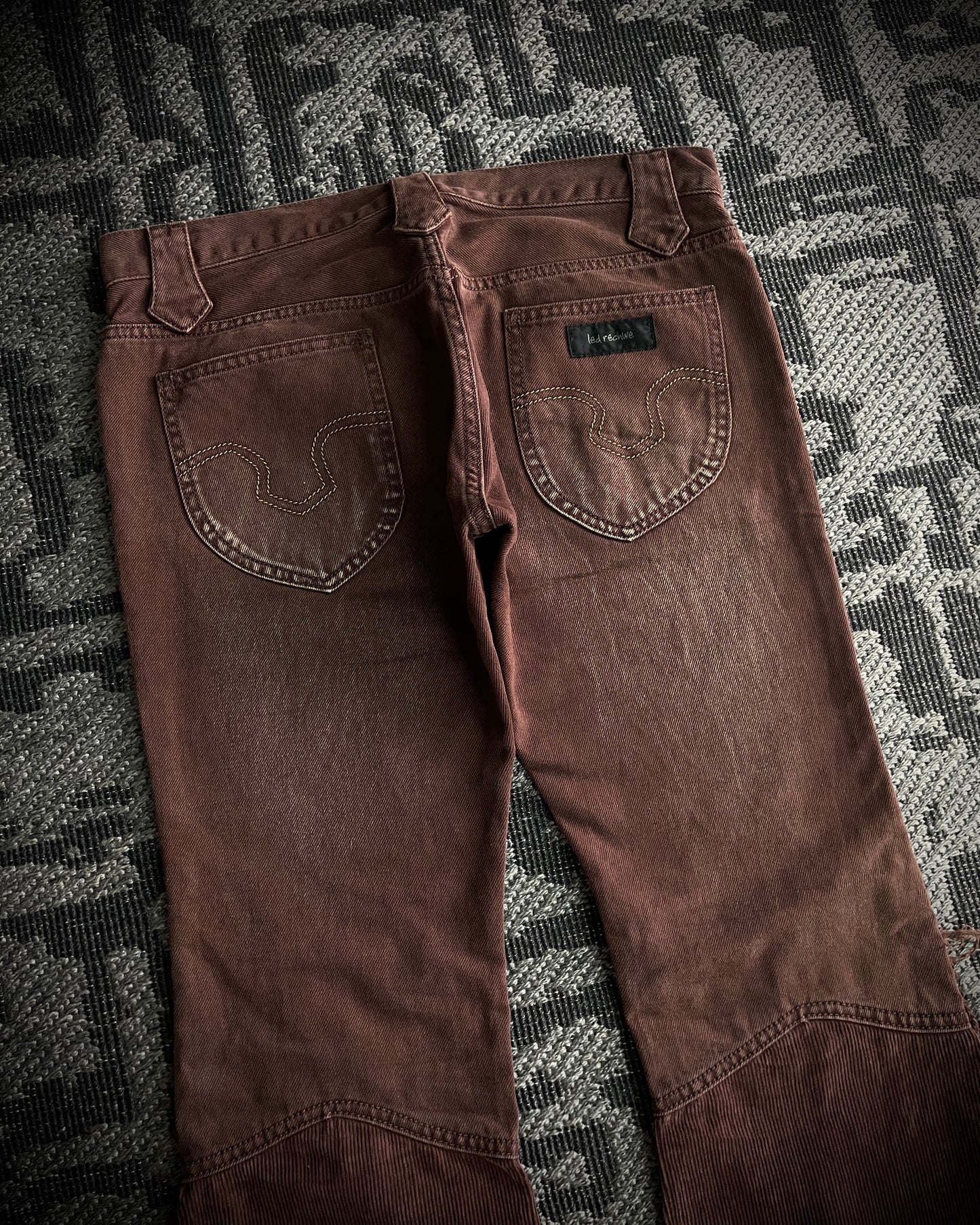 Led Rechwe Western Hybrid Flared Jeans