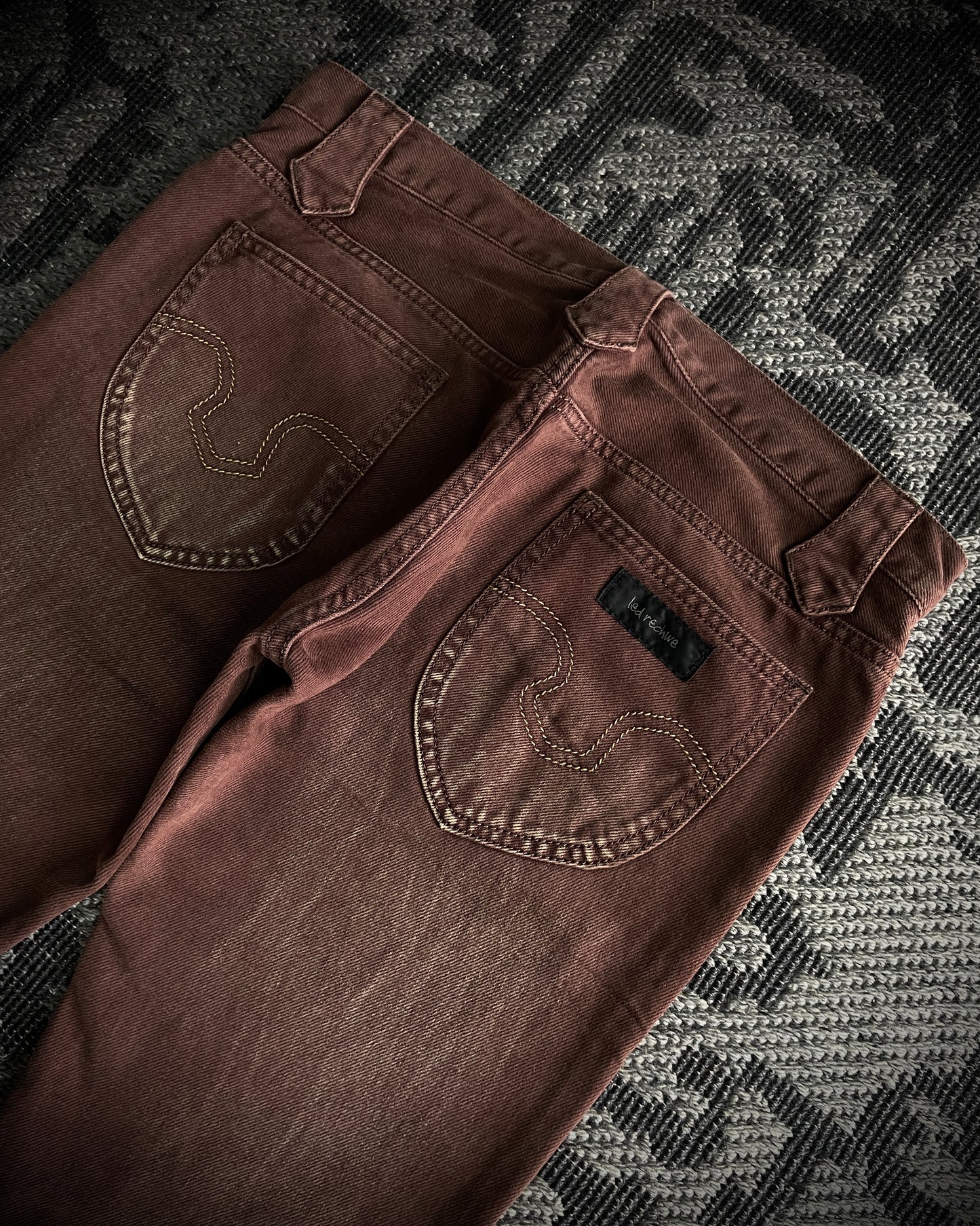 Led Rechwe Western Hybrid Flared Jeans