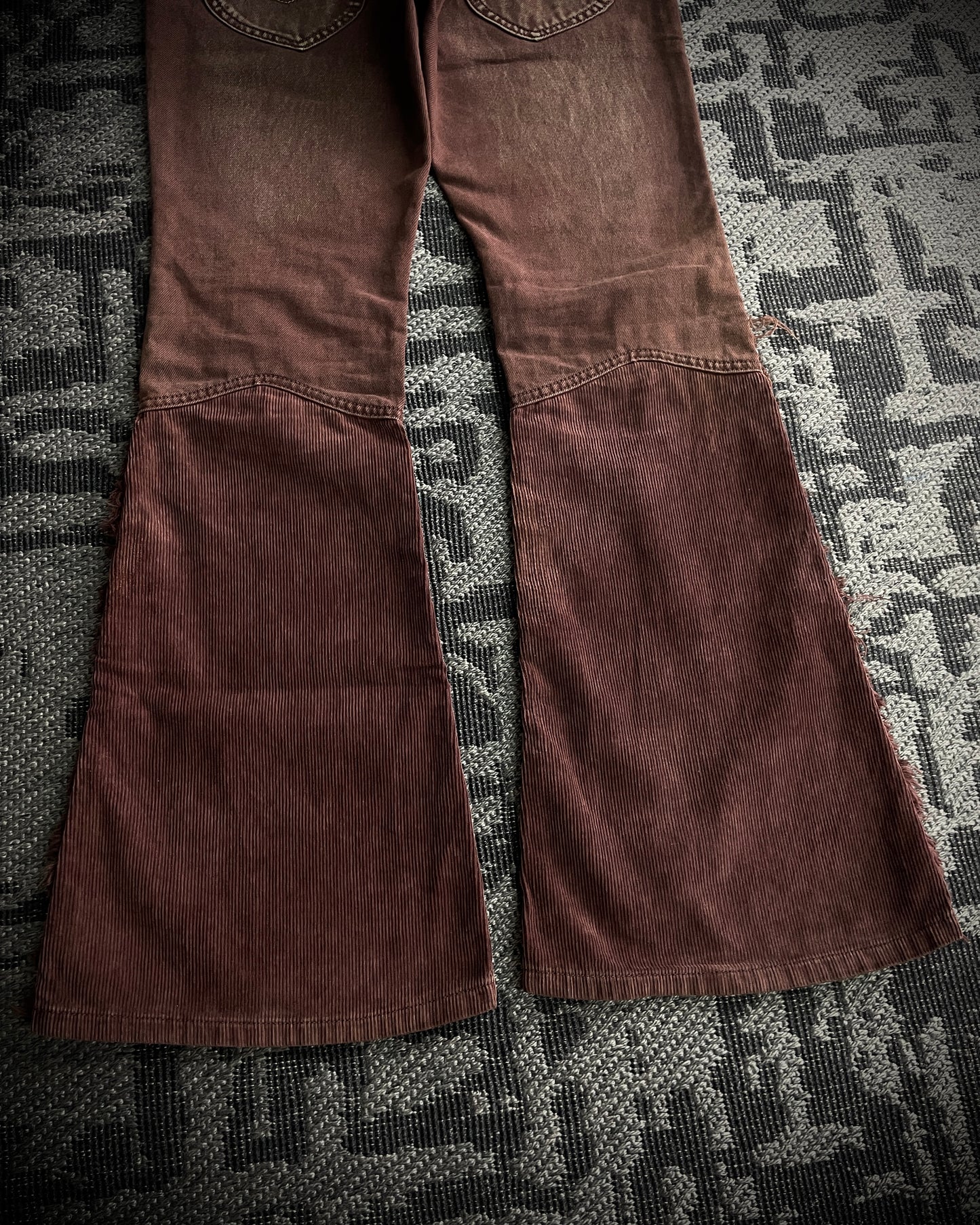 Led Rechwe Western Hybrid Flared Jeans