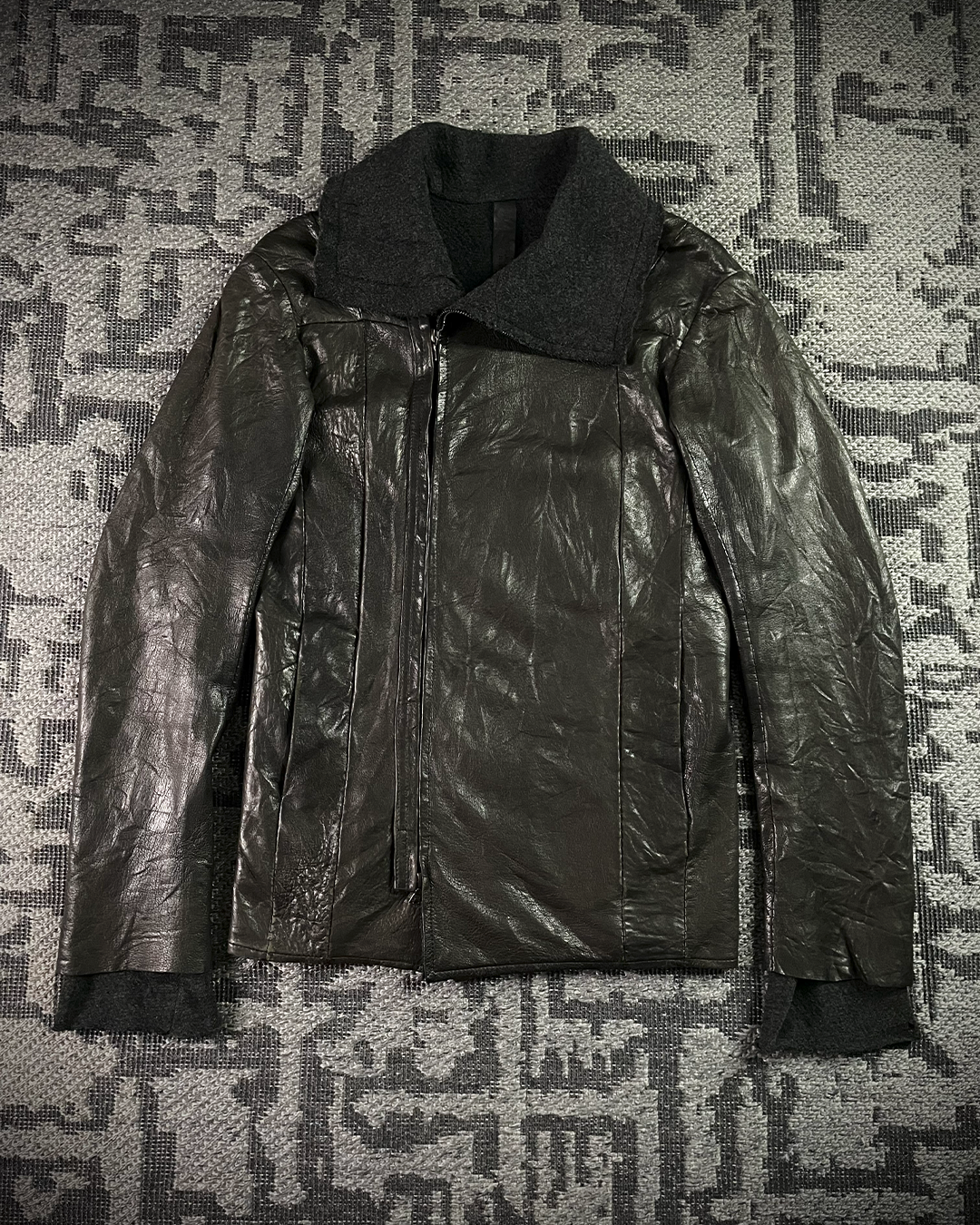Isaac Sellam Experience High Neck Sheepskin Jacket