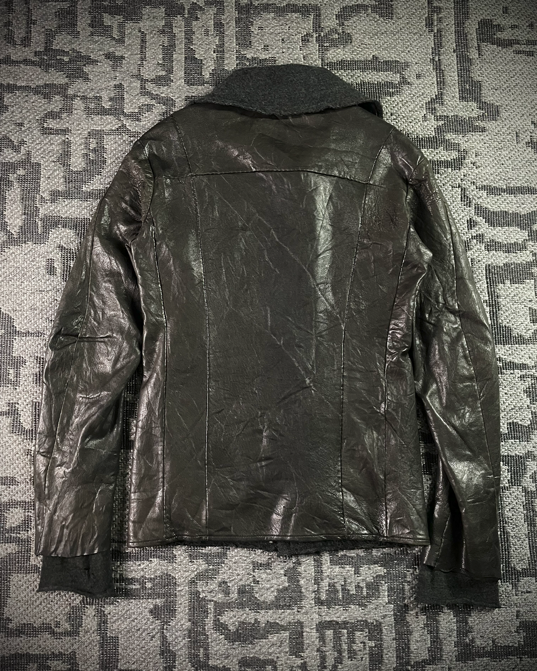 Isaac Sellam Experience High Neck Sheepskin Jacket