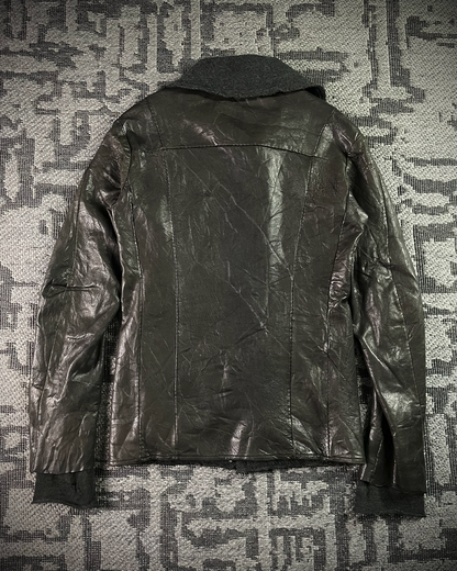 Isaac Sellam Experience High Neck Sheepskin Jacket