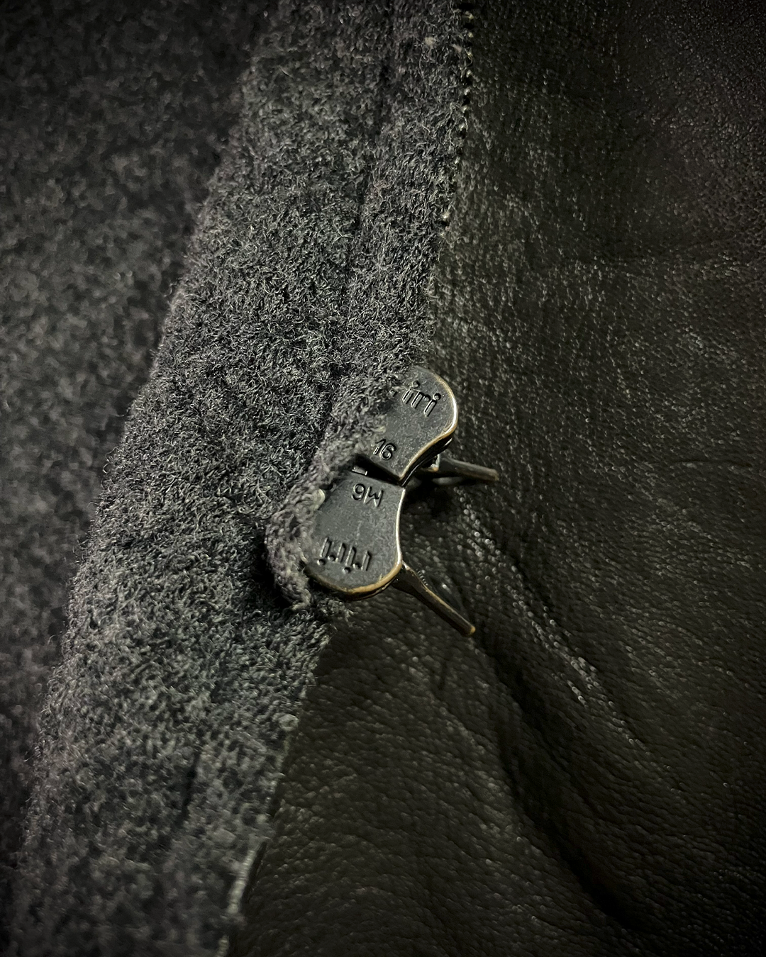 Isaac Sellam Experience High Neck Sheepskin Jacket