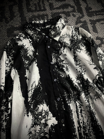 KMRii Magnolia Sputnik Long Shirt