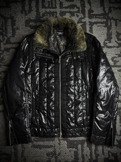 Tornado Mart Quilted Real Fur Down Jacket