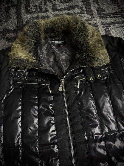 Tornado Mart Quilted Real Fur Down Jacket