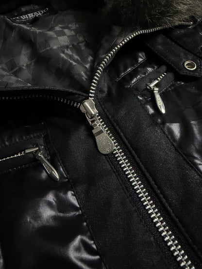 Tornado Mart Quilted Real Fur Down Jacket