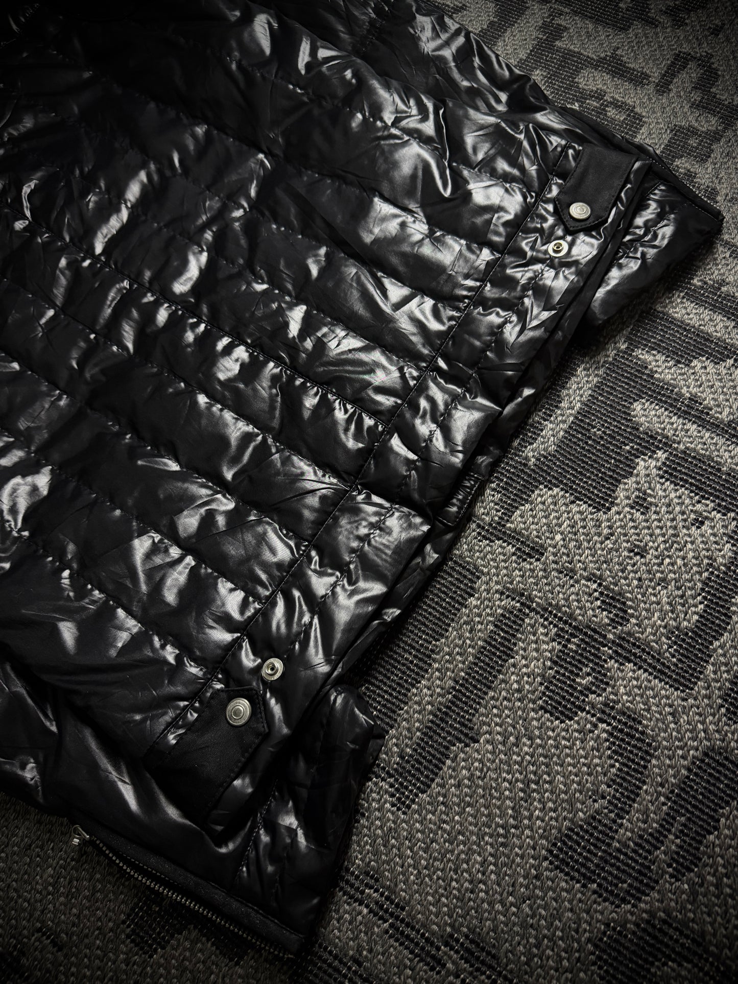 Tornado Mart Quilted Real Fur Down Jacket