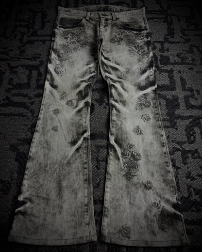 Tornado Mart Ash Rose Flared Jeans