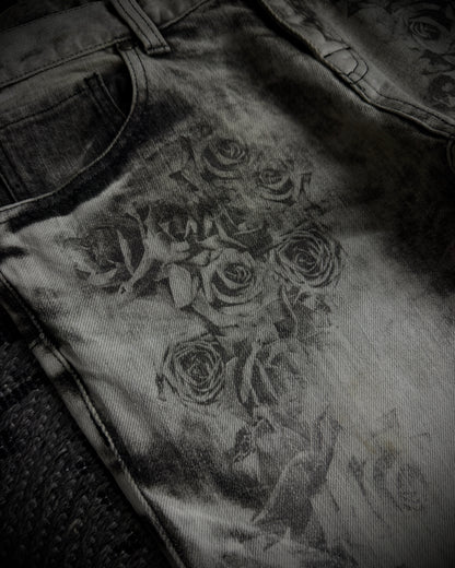 Tornado Mart Ash Rose Flared Jeans