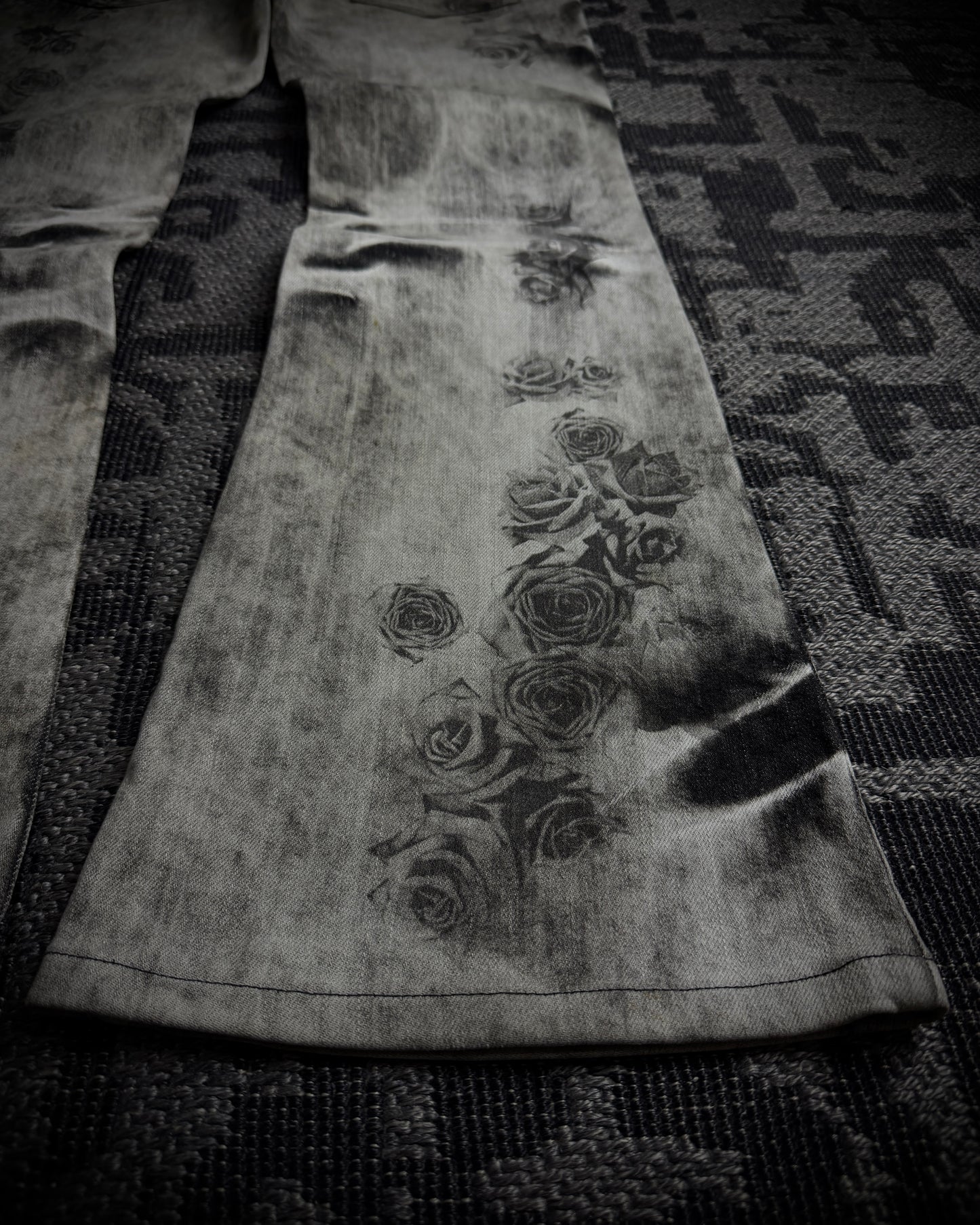 Tornado Mart Ash Rose Flared Jeans
