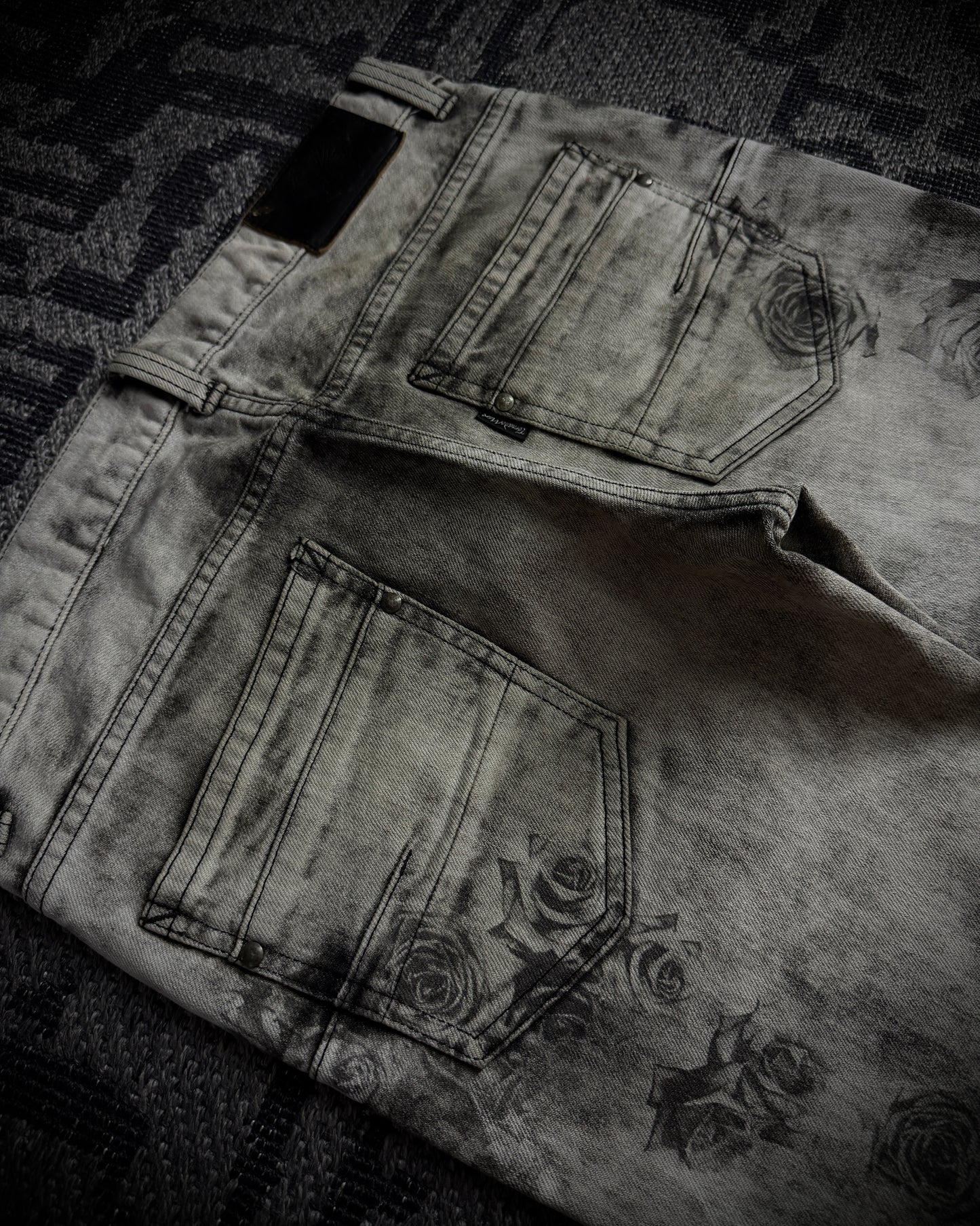 Tornado Mart Ash Rose Flared Jeans