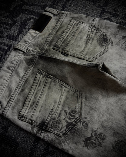 Tornado Mart Ash Rose Flared Jeans