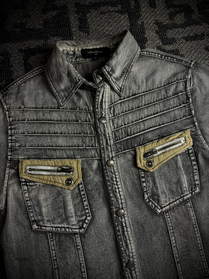 In the Attic Faded Distressed Shirt