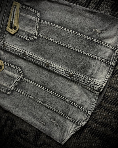 In the Attic Faded Distressed Shirt
