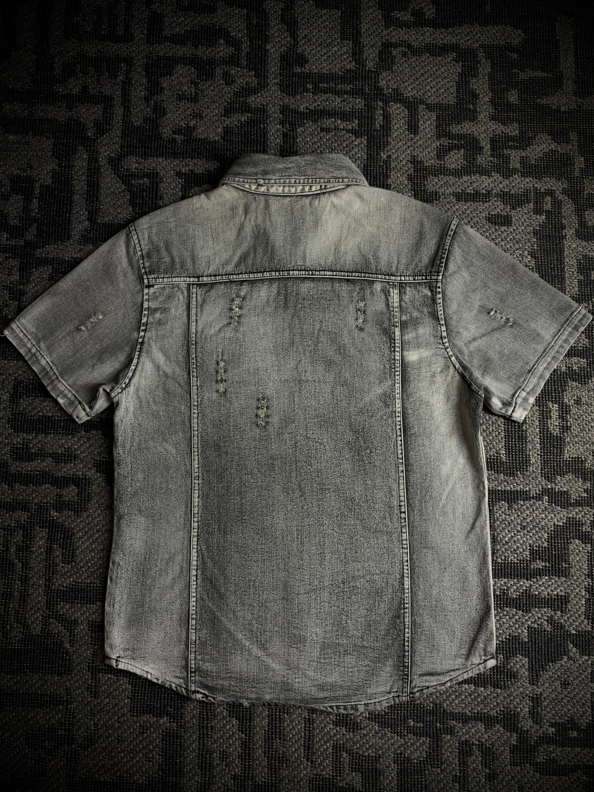 In the Attic Faded Distressed Shirt