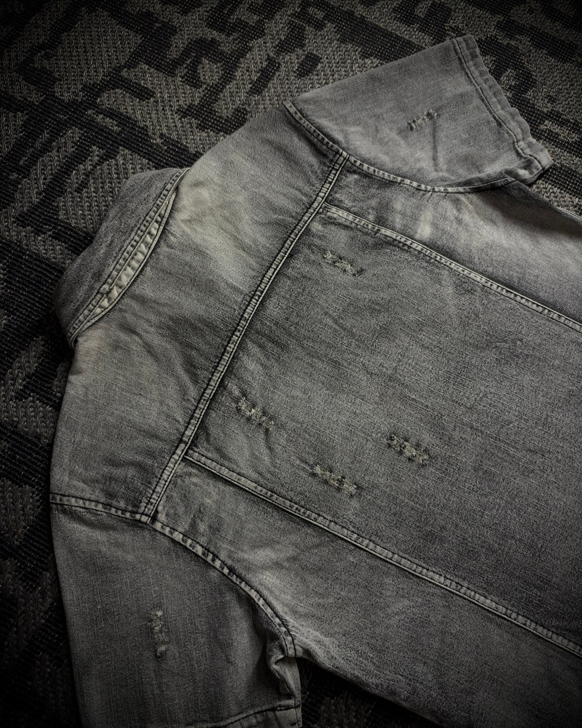 In the Attic Faded Distressed Shirt