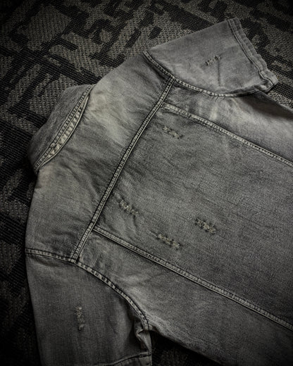 In the Attic Faded Distressed Shirt