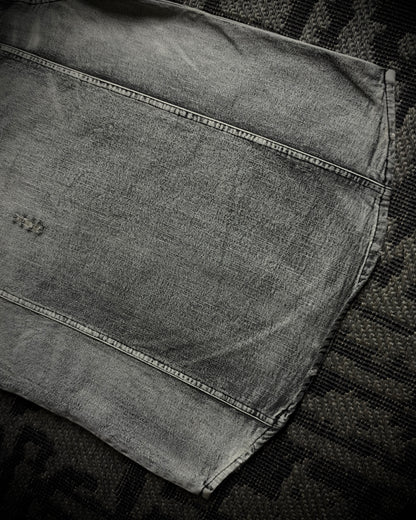 In the Attic Faded Distressed Shirt