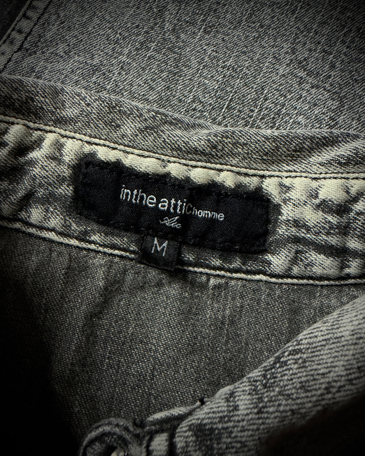 In the Attic Faded Distressed Shirt