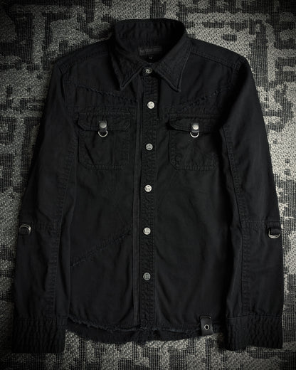 In The Attic Asymmetric Panel Shirt