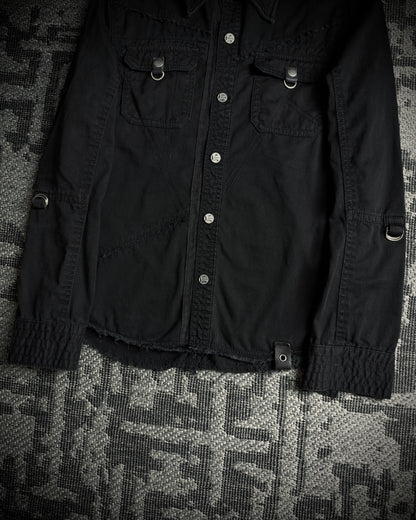 In The Attic Asymmetric Panel Shirt