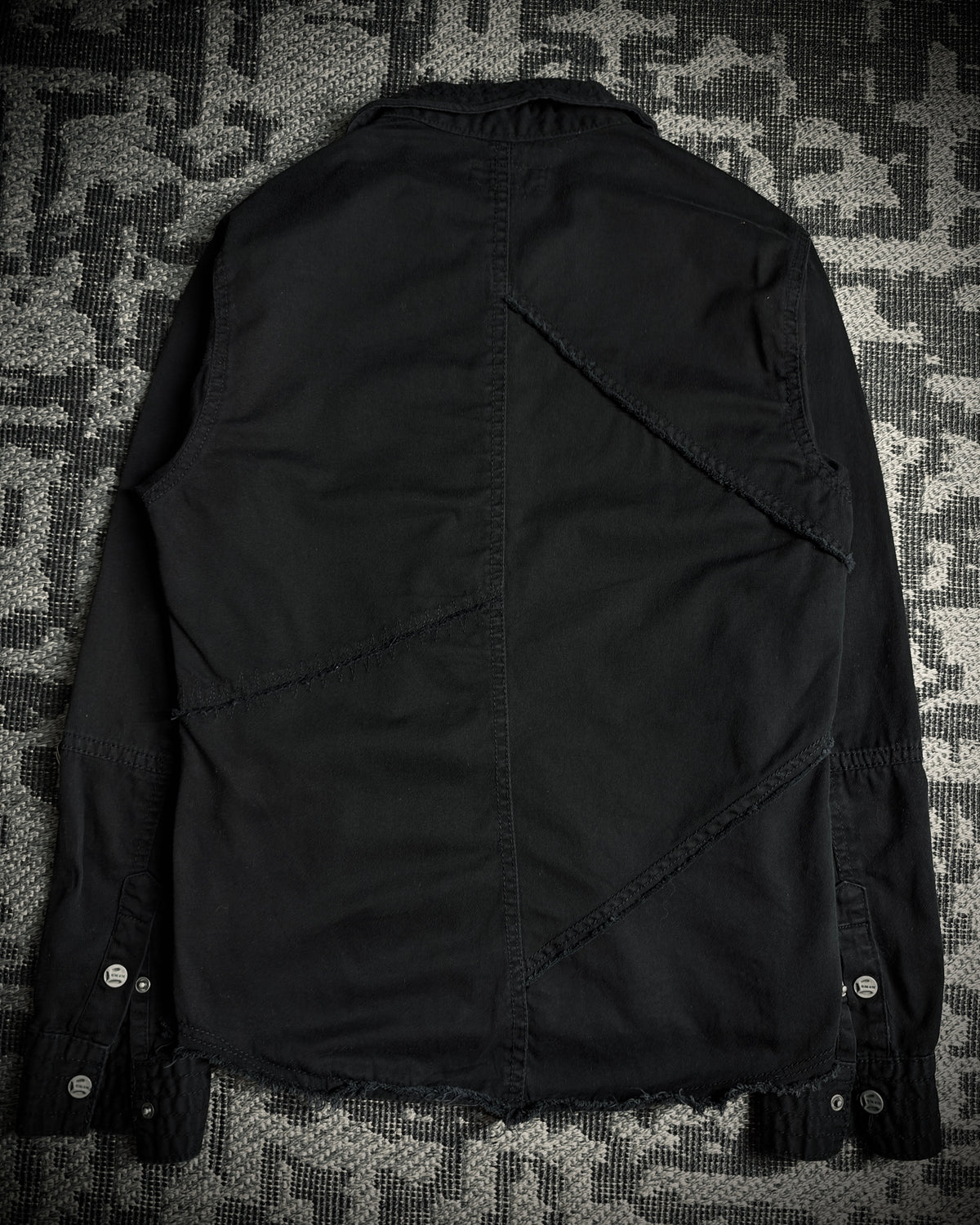 In The Attic Asymmetric Panel Shirt