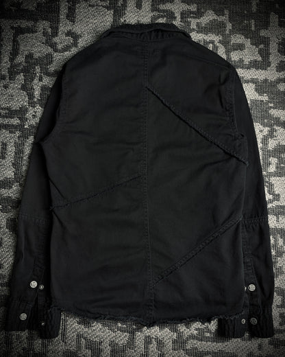 In The Attic Asymmetric Panel Shirt