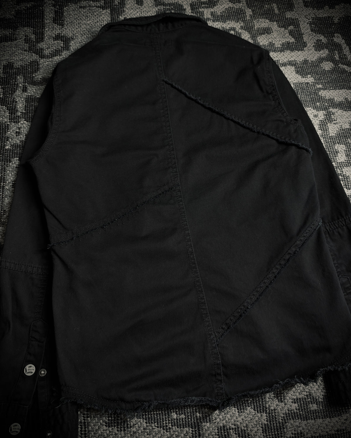 In The Attic Asymmetric Panel Shirt