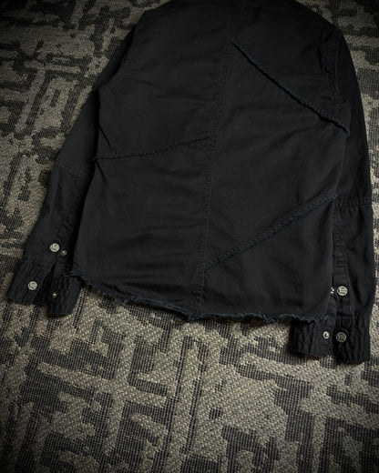 In The Attic Asymmetric Panel Shirt