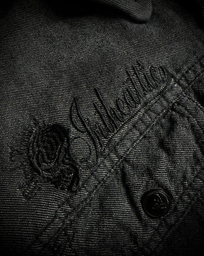 In The Attic Embroidered 3/4 Sleeve Shirt